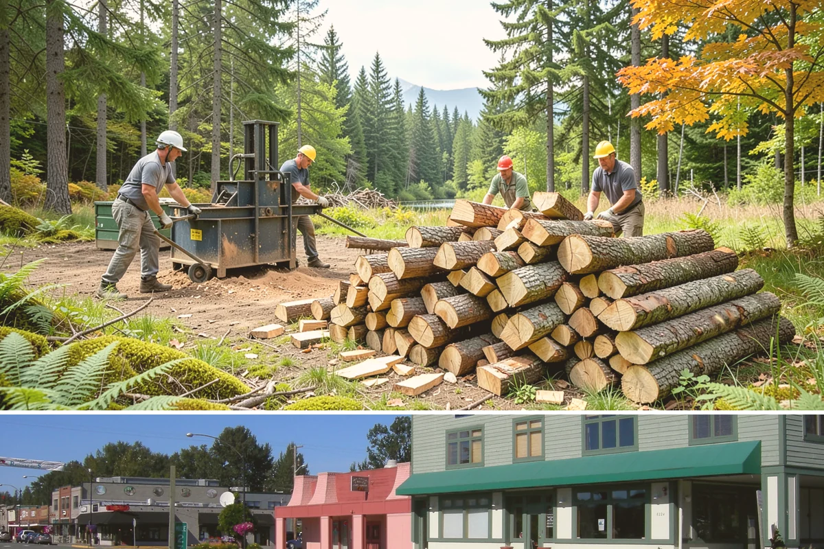 Storm Wood Processing in Snoqualmie, King County, WA - Demand spikes after fall and winter windstorms, so call promptly once a storm passes for faster scheduling.