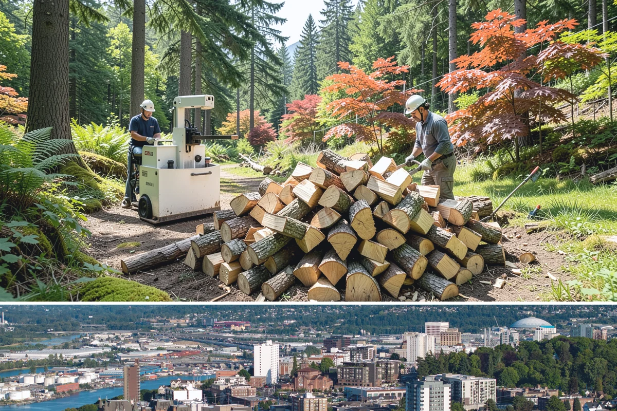 Storm Wood Processing in Tacoma, Pierce County, WA - Demand spikes after fall and winter windstorms, so call promptly once a storm passes for faster scheduling.