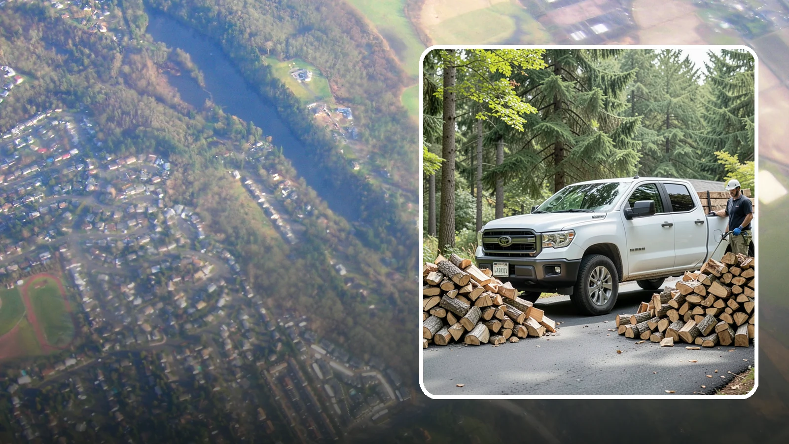 Subscription Firewood Delivery in Algona, King County, WA - Our subscription firewood delivery keeps your supply topped up automatically so you never have to think about running low.