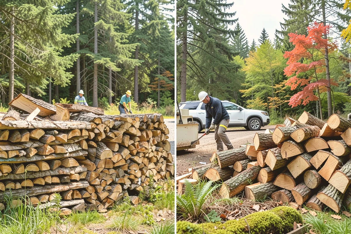 Subscription Firewood Delivery in Algona, King County, WA - Set your preferred quantity and delivery frequency