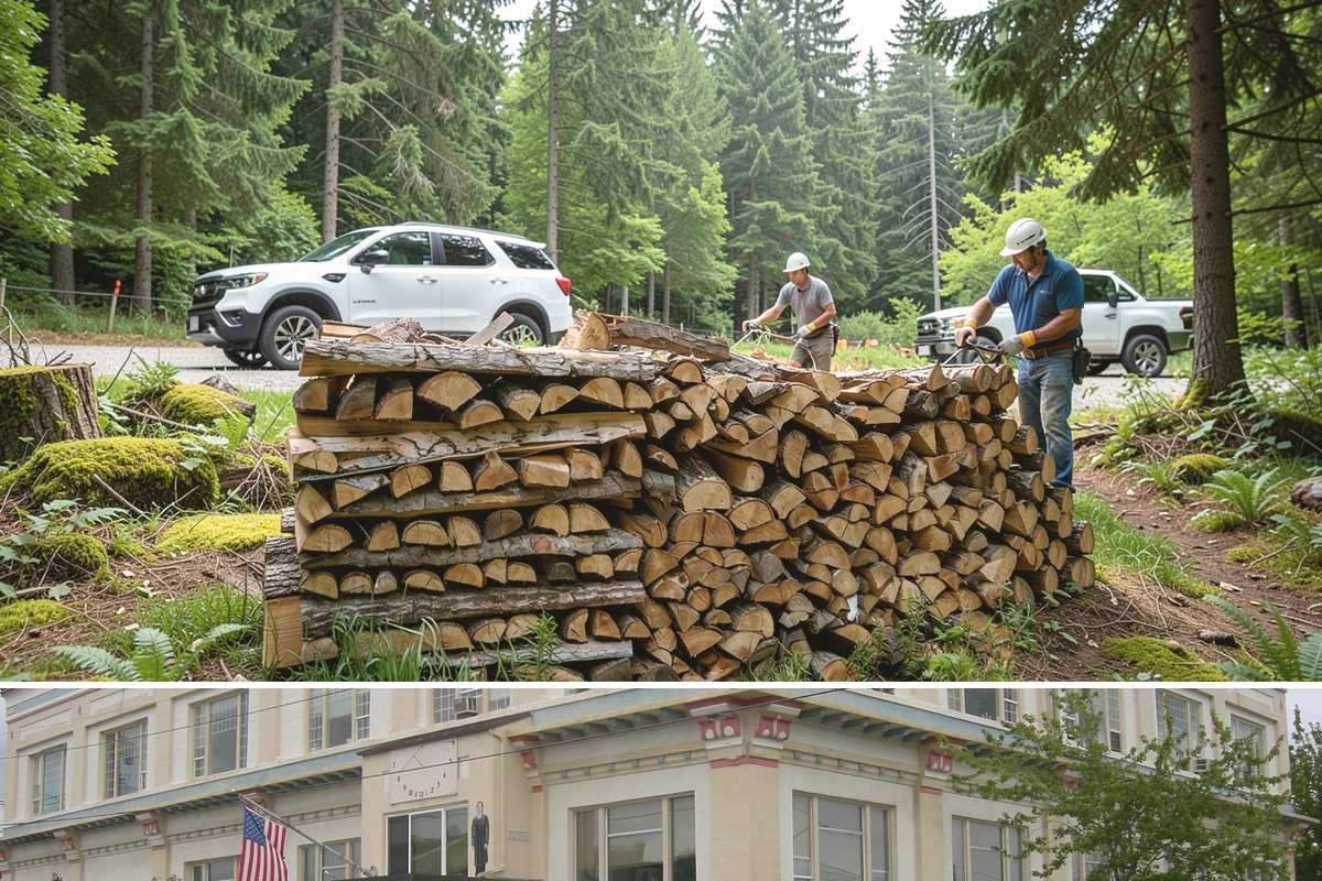 Subscription Firewood Delivery in Anacortes, Skagit County, WA - Start a subscription before fall so deliveries are established ahead of the heaviest winter burning.