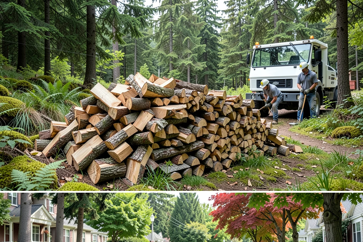 Subscription Firewood Delivery in Beaux Arts Village, King County, WA - Start a subscription before fall so deliveries are established ahead of the heaviest winter burning.