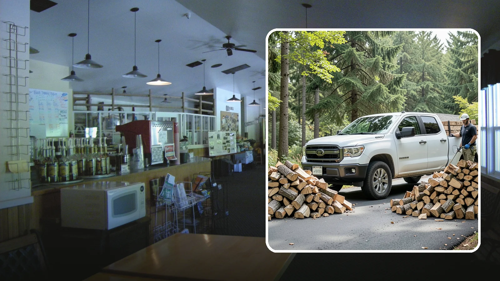 Subscription Firewood Delivery in Black Diamond, King County, WA - Our subscription firewood delivery keeps your supply topped up automatically so you never have to think about running low.