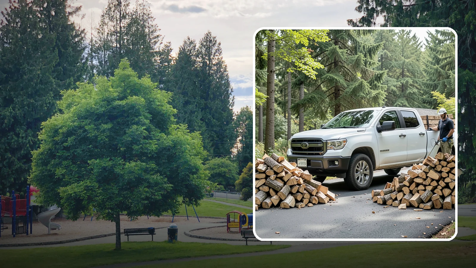 Subscription Firewood Delivery in Bonney Lake, Pierce County, WA - Our subscription firewood delivery keeps your supply topped up automatically so you never have to think about running low.