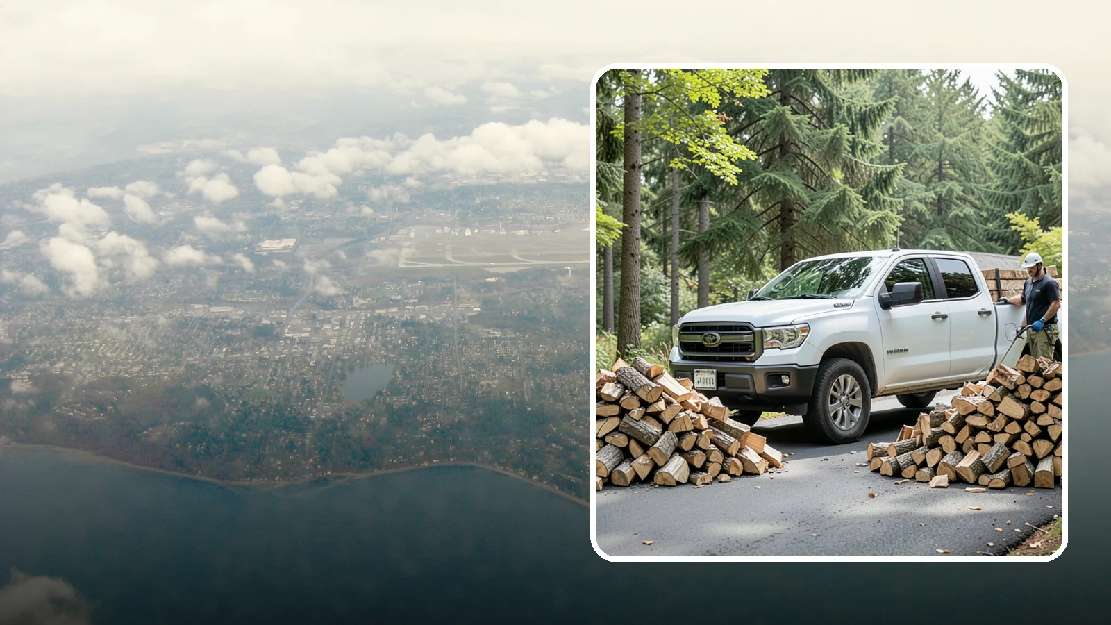 Subscription Firewood Delivery in Burien, King County, WA - Our subscription firewood delivery keeps your supply topped up automatically so you never have to think about running low.