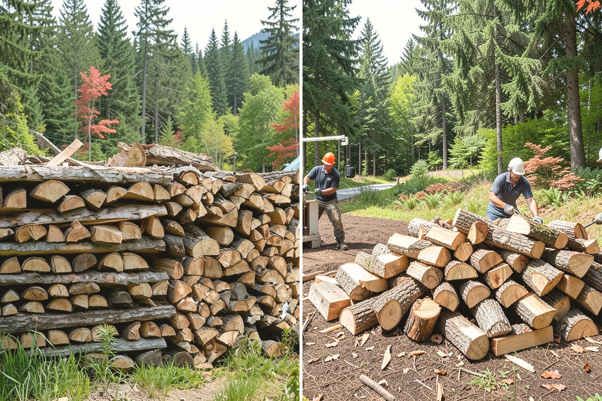 Subscription Firewood Delivery in Burien, King County, WA - Set your preferred quantity and delivery frequency