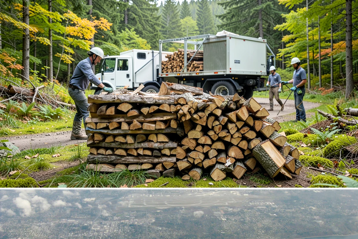 Subscription Firewood Delivery in Burien, King County, WA - Start a subscription before fall so deliveries are established ahead of the heaviest winter burning.