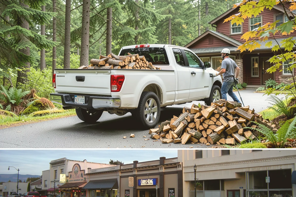 Subscription Firewood Delivery in Burlington, Skagit County, WA - Start a subscription before fall so deliveries are established ahead of the heaviest winter burning.