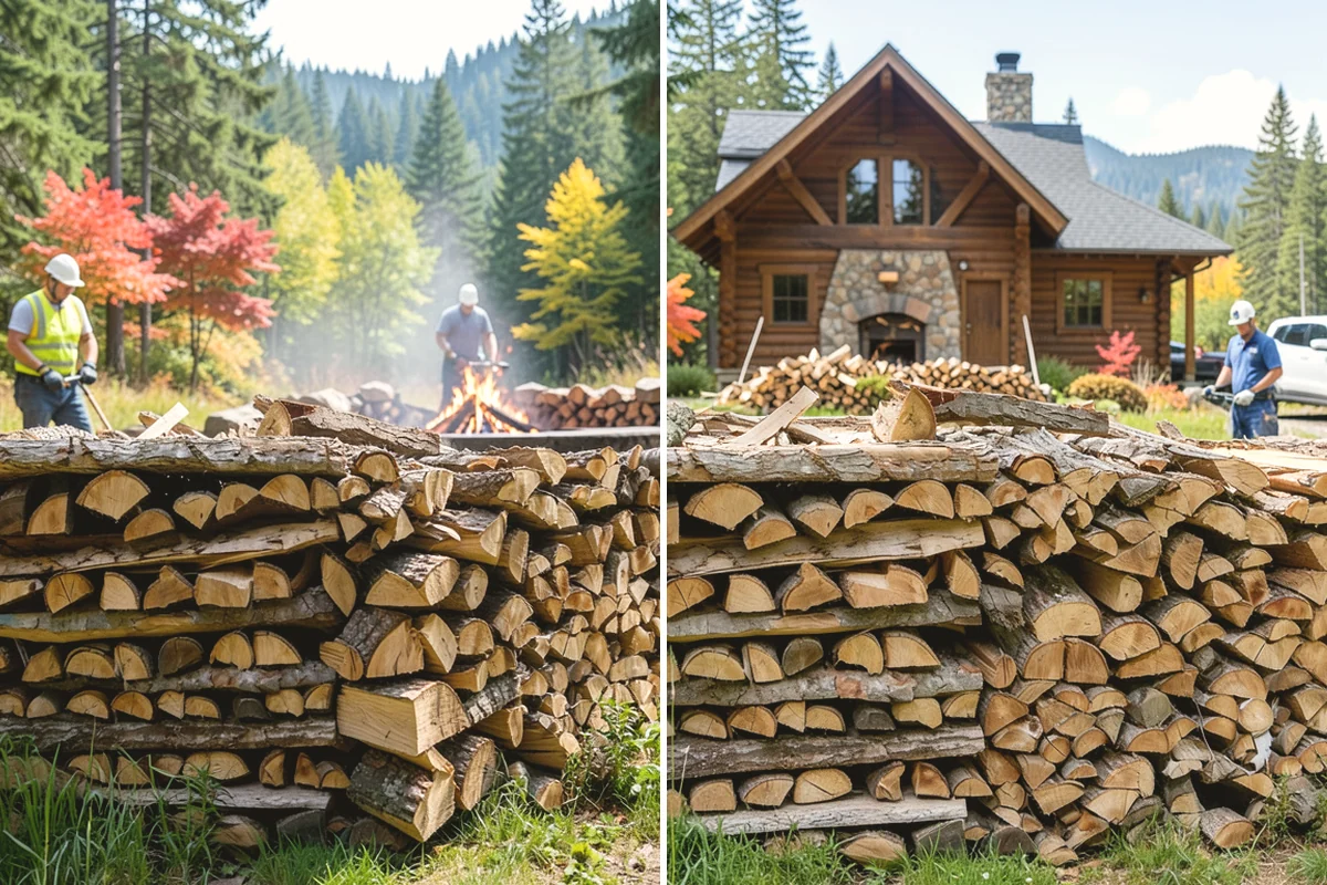 Subscription Firewood Delivery in Carbonado, Pierce County, WA - Set your preferred quantity and delivery frequency