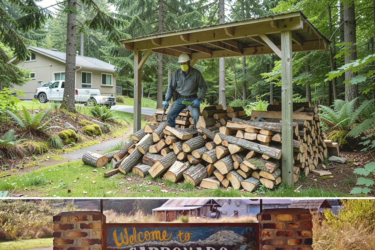 Subscription Firewood Delivery in Carbonado, Pierce County, WA - Start a subscription before fall so deliveries are established ahead of the heaviest winter burning.