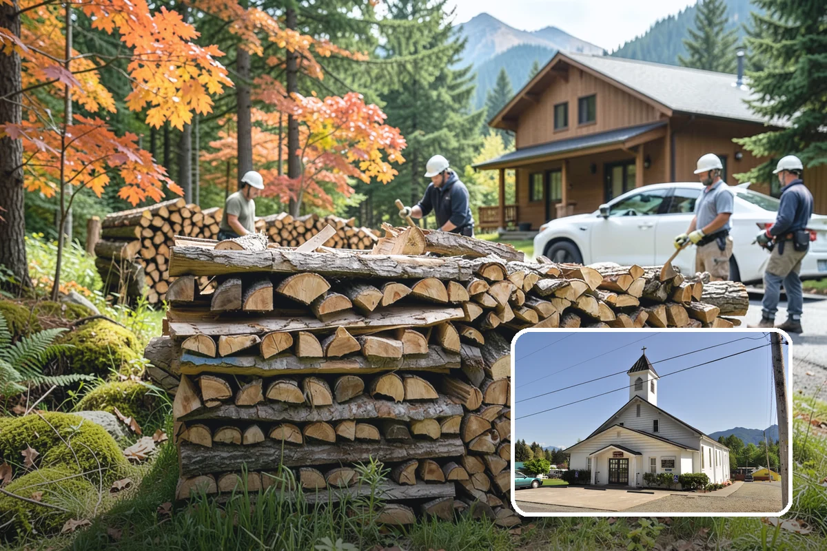 Subscription Firewood Delivery in Concrete, Skagit County, WA - Automatic deliveries mean you never run out