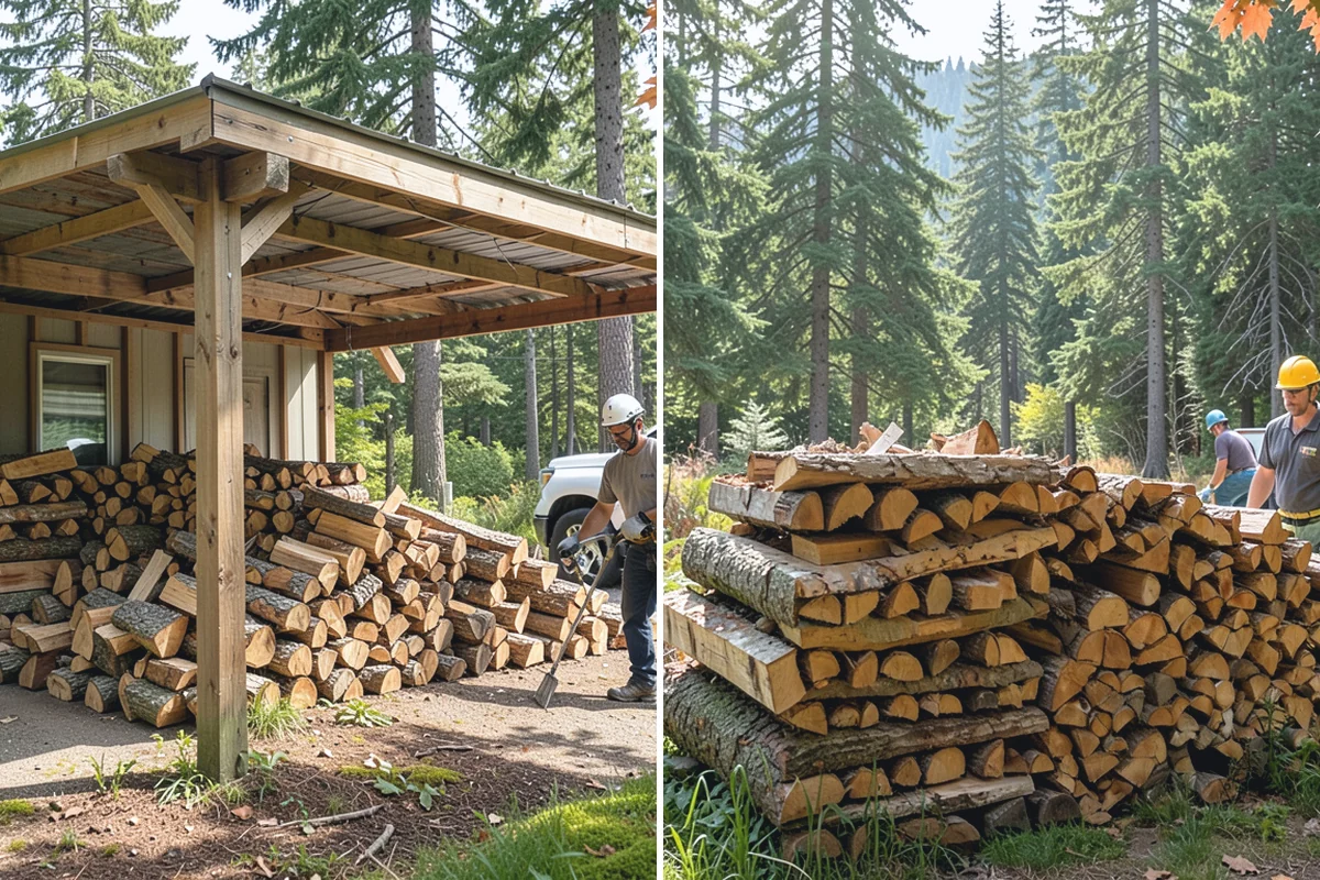Subscription Firewood Delivery in Coupeville, Island County, WA - Set your preferred quantity and delivery frequency