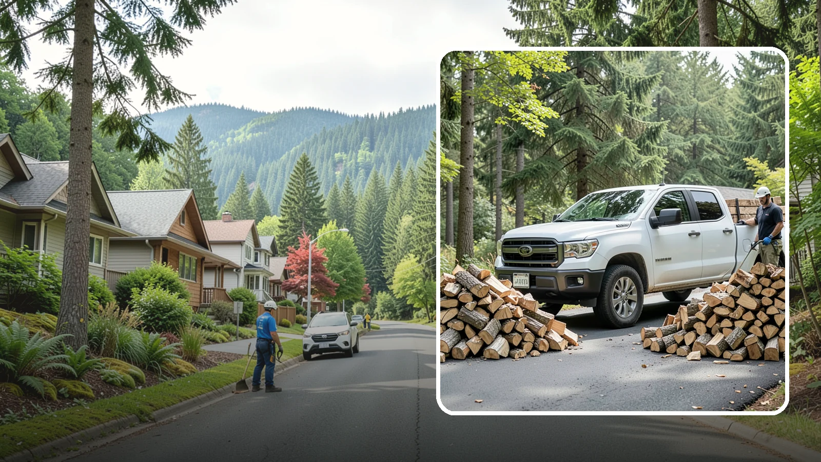 Subscription Firewood Delivery in Darrington, Snohomish County, WA - Our subscription firewood delivery keeps your supply topped up automatically so you never have to think about running low.