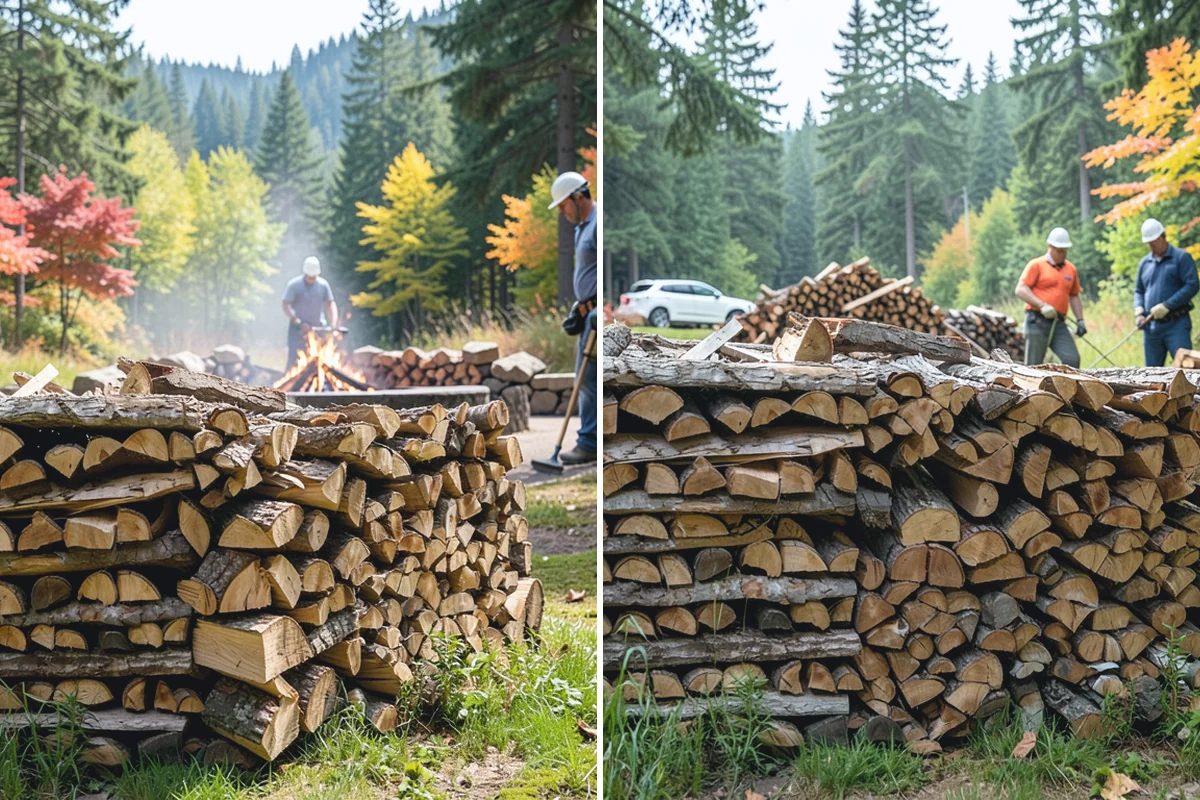 Subscription Firewood Delivery in Darrington, Snohomish County, WA - Set your preferred quantity and delivery frequency