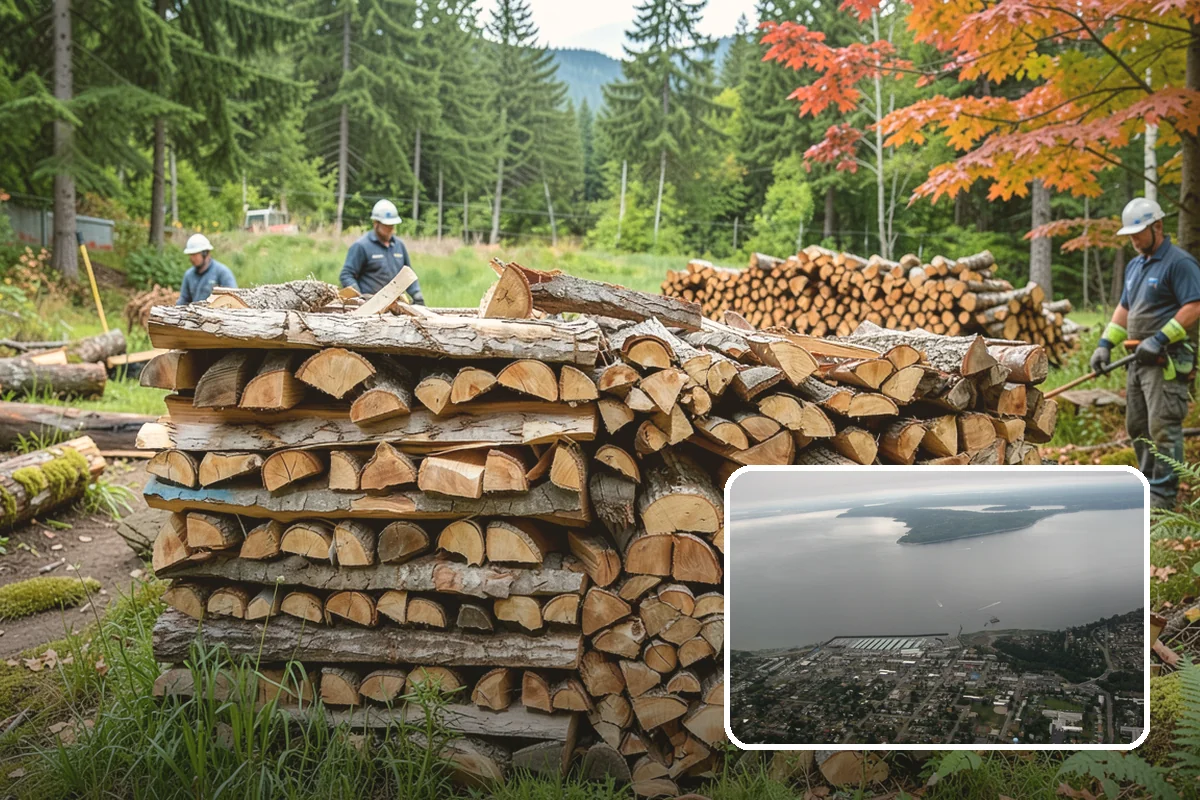 Subscription Firewood Delivery in Des Moines, King County, WA - Automatic deliveries mean you never run out