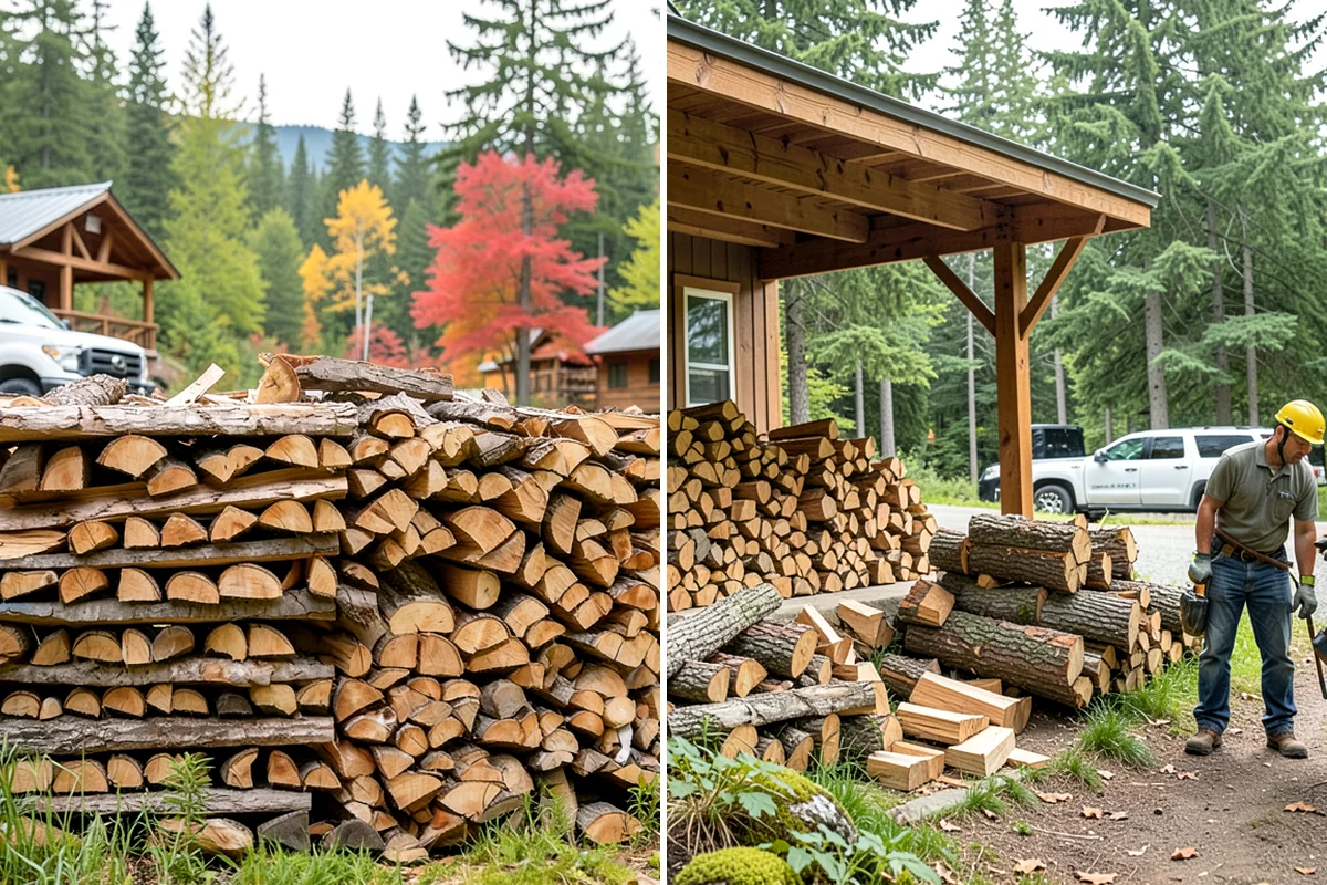 Subscription Firewood Delivery in DuPont, Pierce County, WA - Set your preferred quantity and delivery frequency