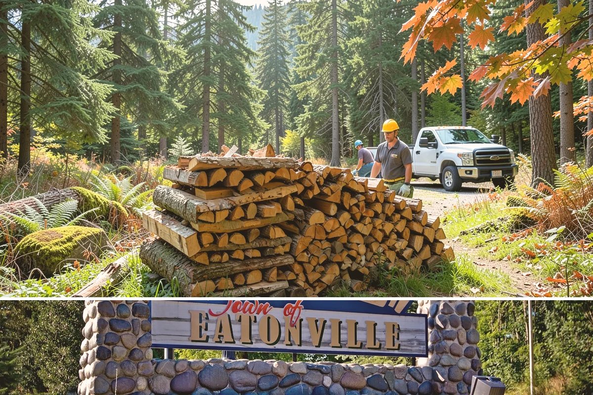 Subscription Firewood Delivery in Eatonville, Pierce County, WA - Start a subscription before fall so deliveries are established ahead of the heaviest winter burning.