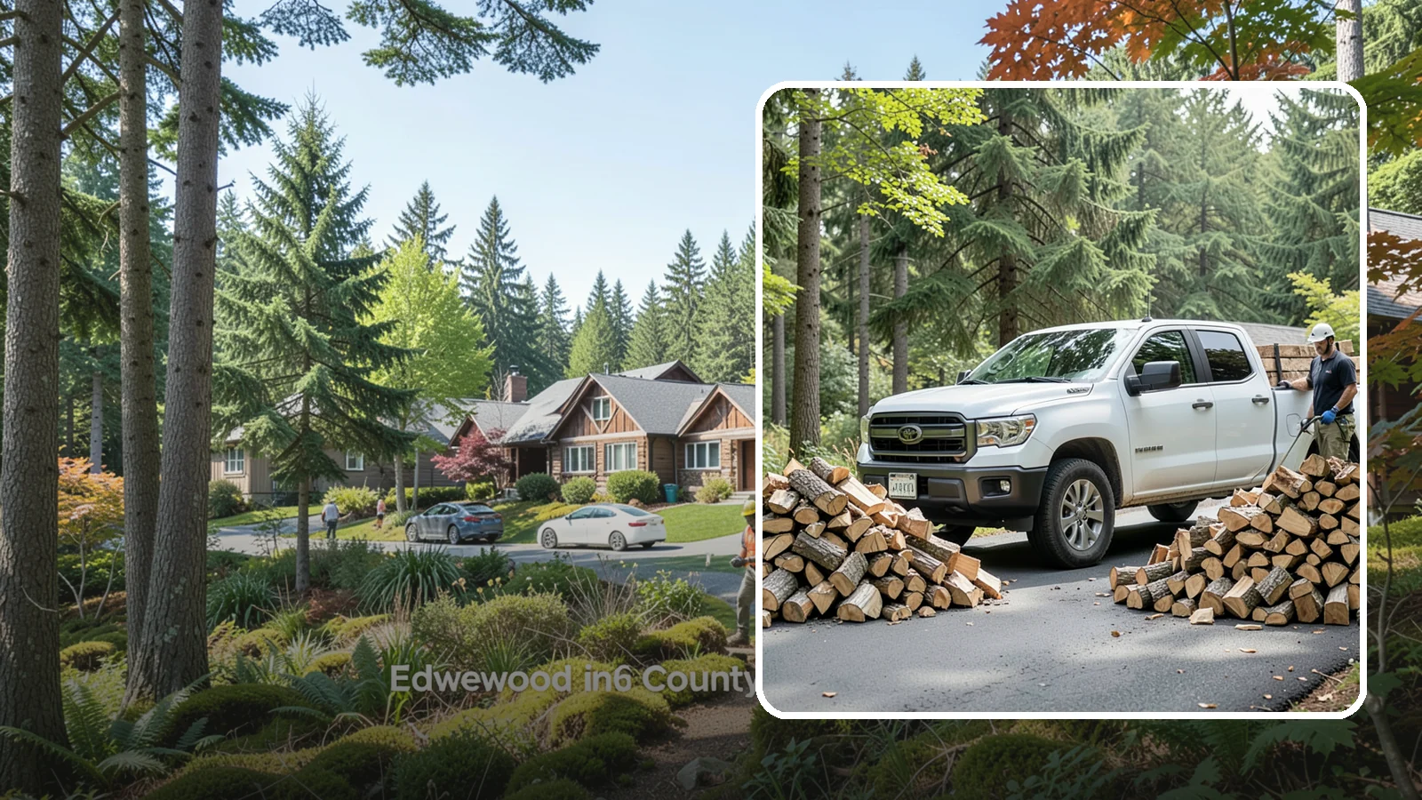 Subscription Firewood Delivery in Edgewood, Pierce County, WA - Our subscription firewood delivery keeps your supply topped up automatically so you never have to think about running low.