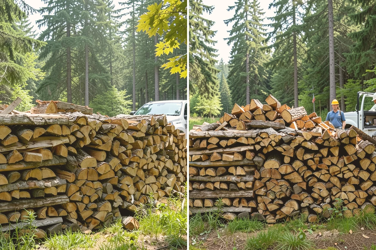 Subscription Firewood Delivery in Edmonds, Snohomish County, WA - Set your preferred quantity and delivery frequency