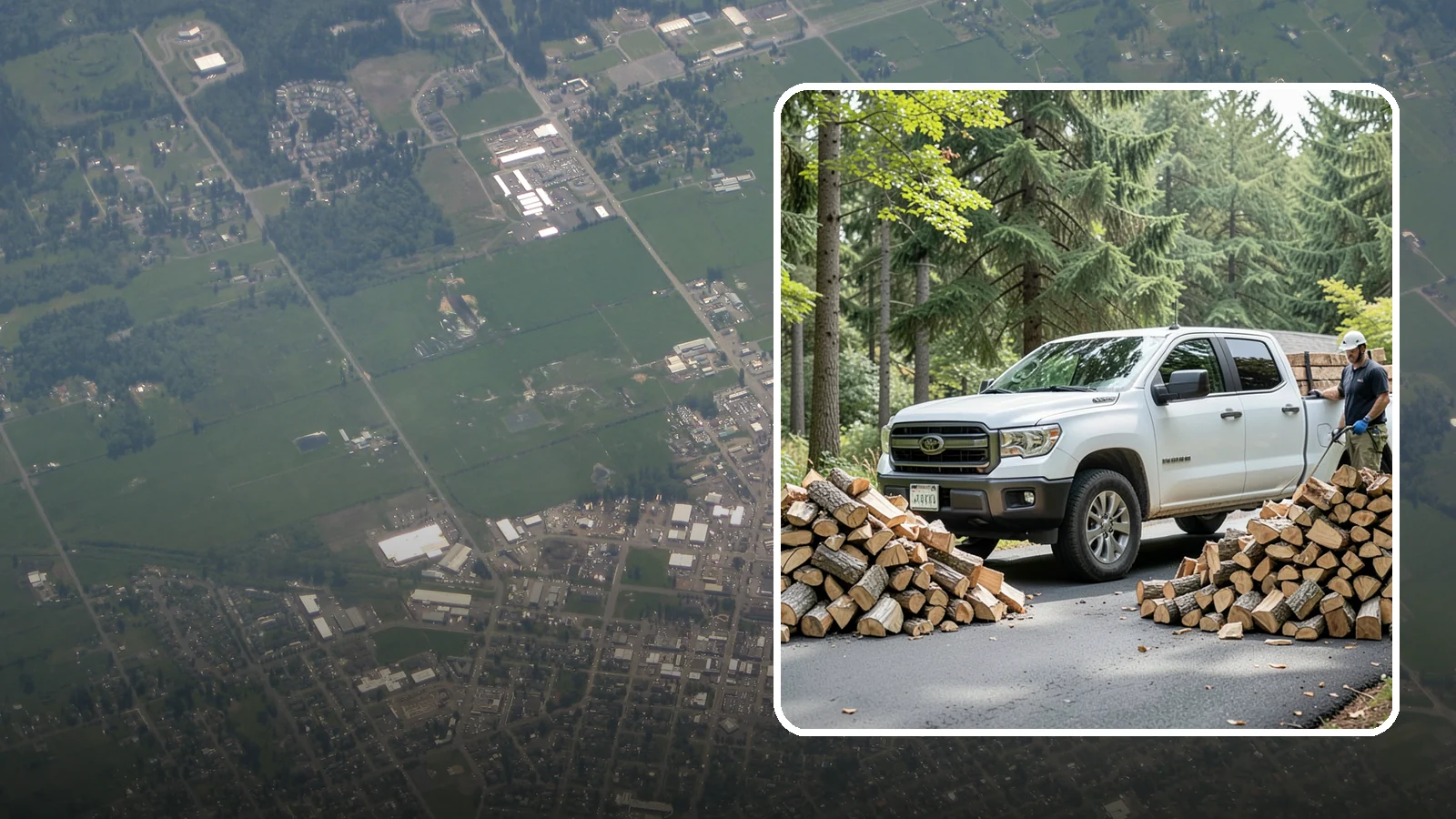 Subscription Firewood Delivery in Enumclaw, King County, WA - Our subscription firewood delivery keeps your supply topped up automatically so you never have to think about running low.