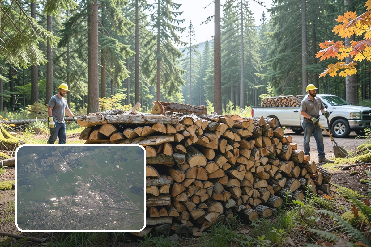 Subscription Firewood Delivery in Enumclaw, King County, WA - Automatic deliveries mean you never run out