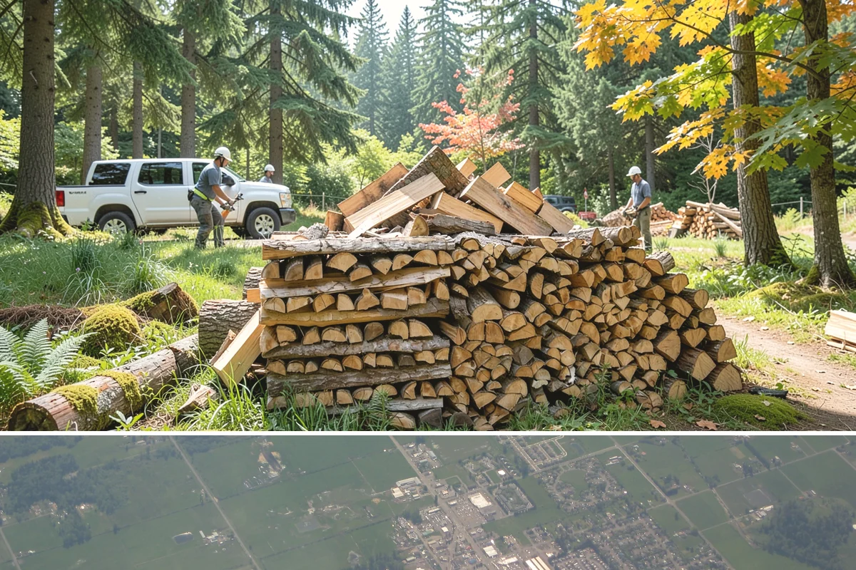 Subscription Firewood Delivery in Enumclaw, King County, WA - Start a subscription before fall so deliveries are established ahead of the heaviest winter burning.