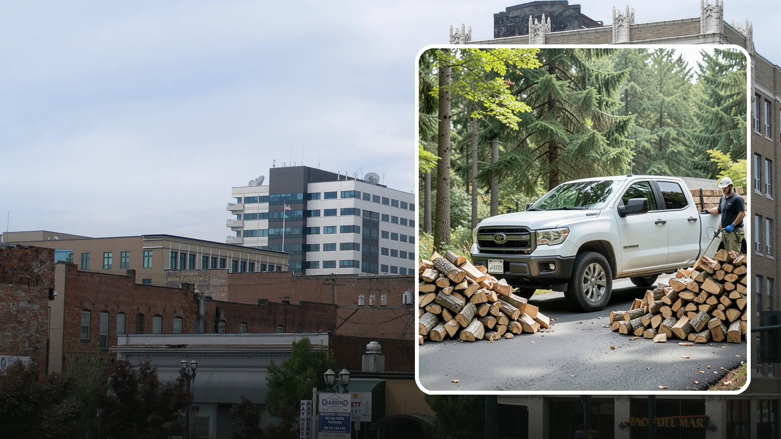Subscription Firewood Delivery in Everett, Snohomish County, WA - Our subscription firewood delivery keeps your supply topped up automatically so you never have to think about running low.