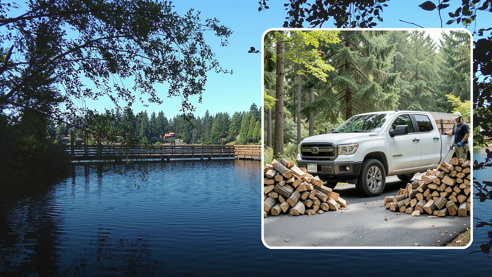 Subscription Firewood Delivery in Federal Way, King County, WA - Our subscription firewood delivery keeps your supply topped up automatically so you never have to think about running low.