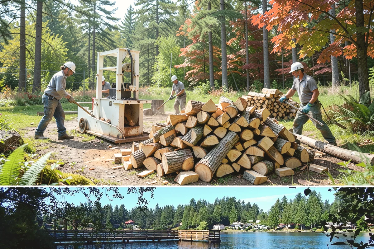 Subscription Firewood Delivery in Federal Way, King County, WA - Start a subscription before fall so deliveries are established ahead of the heaviest winter burning.
