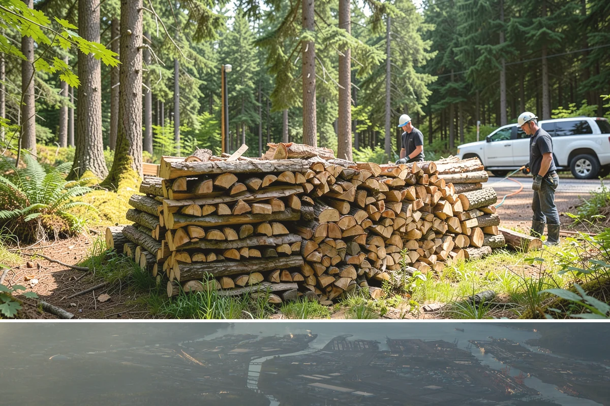 Subscription Firewood Delivery in Fife, Pierce County, WA - Start a subscription before fall so deliveries are established ahead of the heaviest winter burning.