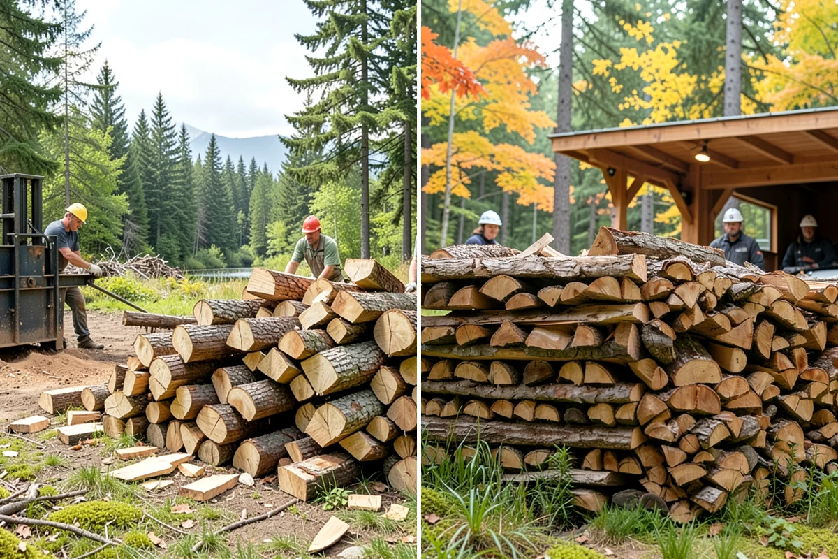 Subscription Firewood Delivery in Fircrest, Pierce County, WA - Set your preferred quantity and delivery frequency