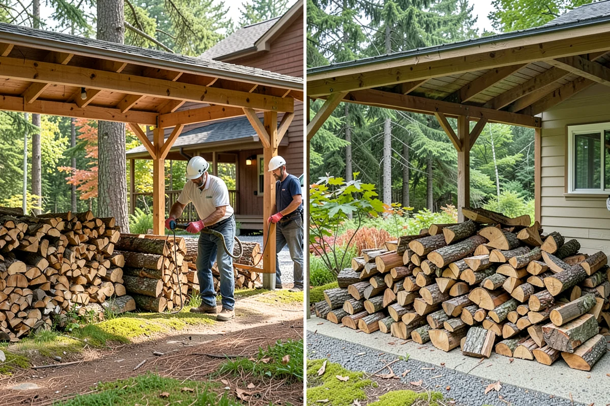 Subscription Firewood Delivery in Gig Harbor, Pierce County, WA - Set your preferred quantity and delivery frequency