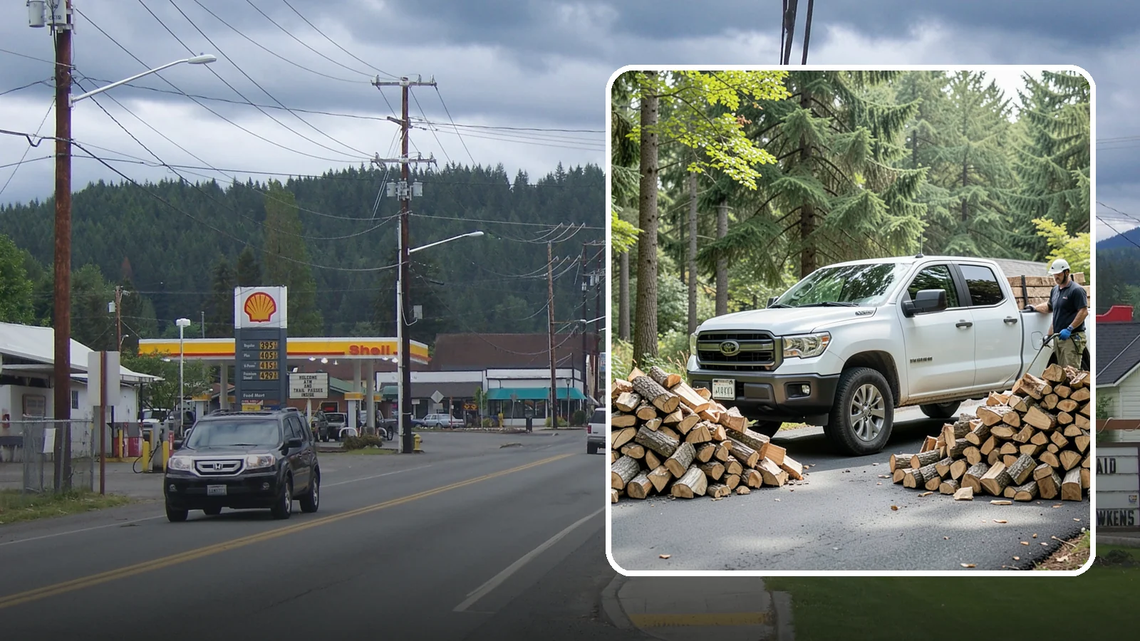 Subscription Firewood Delivery in Granite Falls, Snohomish County, WA - Our subscription firewood delivery keeps your supply topped up automatically so you never have to think about running low.