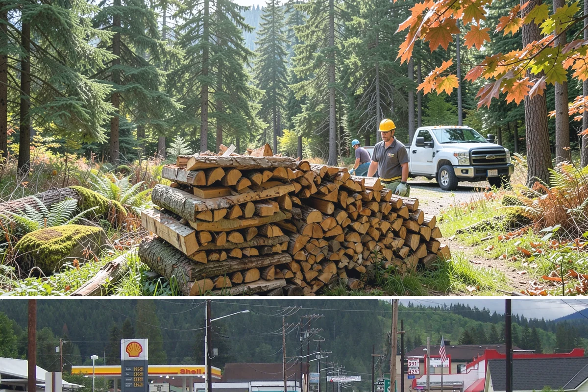 Subscription Firewood Delivery in Granite Falls, Snohomish County, WA - Start a subscription before fall so deliveries are established ahead of the heaviest winter burning.