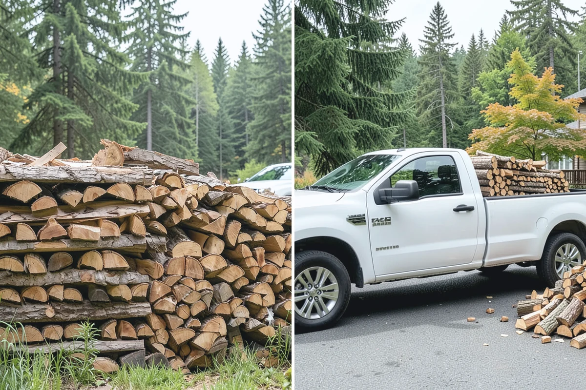 Subscription Firewood Delivery in Hamilton, Skagit County, WA - Set your preferred quantity and delivery frequency
