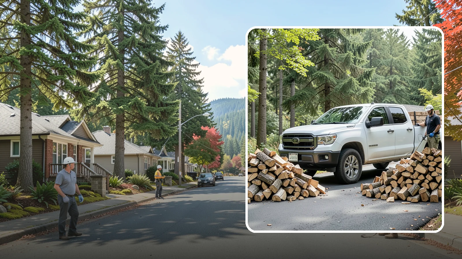 Subscription Firewood Delivery in Hunts Point, King County, WA - Our subscription firewood delivery keeps your supply topped up automatically so you never have to think about running low.