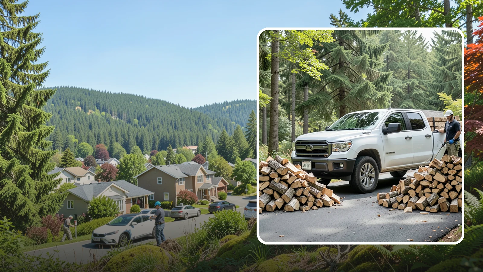 Subscription Firewood Delivery in Index, Snohomish County, WA - Our subscription firewood delivery keeps your supply topped up automatically so you never have to think about running low.