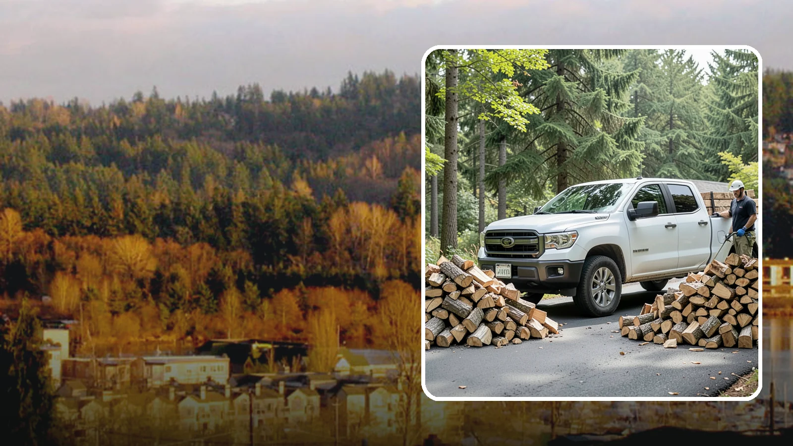 Subscription Firewood Delivery in Kenmore, King County, WA - Our subscription firewood delivery keeps your supply topped up automatically so you never have to think about running low.