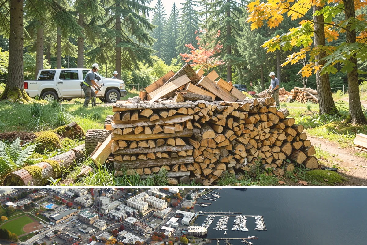 Subscription Firewood Delivery in Kirkland, King County, WA - Start a subscription before fall so deliveries are established ahead of the heaviest winter burning.