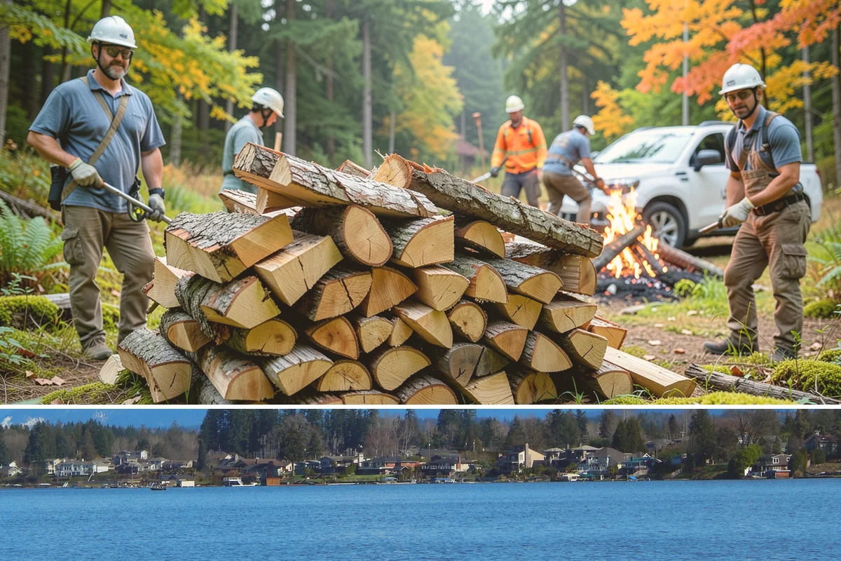 Subscription Firewood Delivery in Lake Stevens, Snohomish County, WA - Start a subscription before fall so deliveries are established ahead of the heaviest winter burning.
