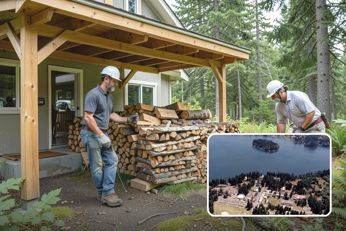 Subscription Firewood Delivery in Lakewood, Pierce County, WA - Automatic deliveries mean you never run out