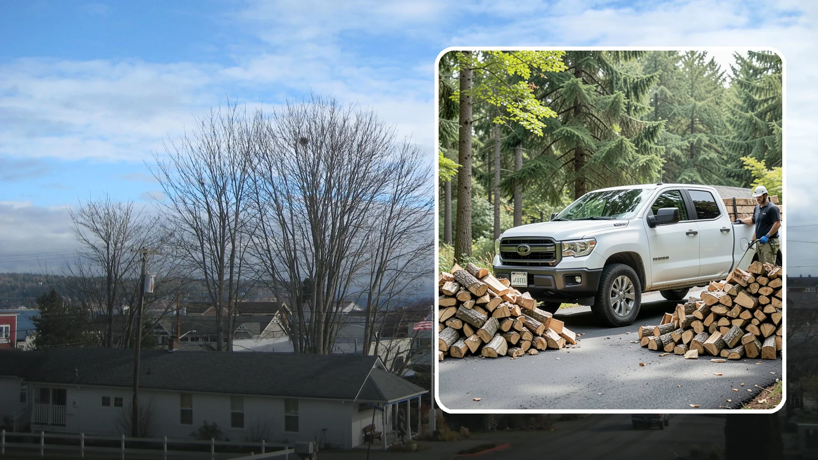 Subscription Firewood Delivery in Langley, WA - Our subscription firewood delivery keeps your supply topped up automatically so you never have to think about running low.