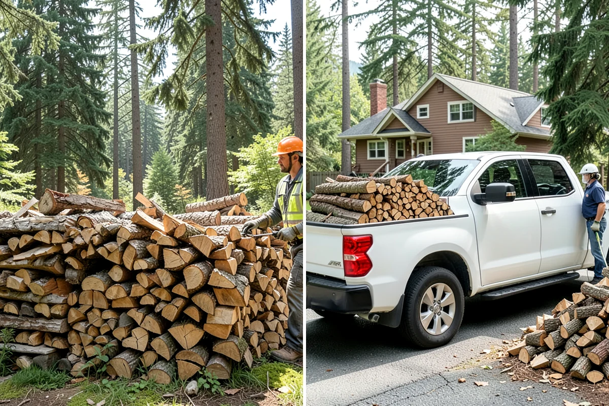 Subscription Firewood Delivery in Lyman, Skagit County, WA - Set your preferred quantity and delivery frequency