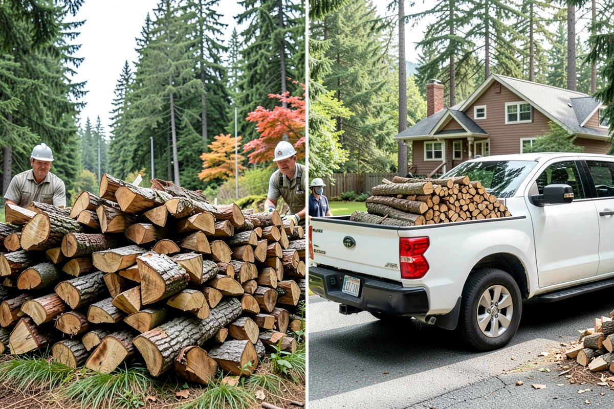 Subscription Firewood Delivery in Maple Valley, King County, WA - Set your preferred quantity and delivery frequency