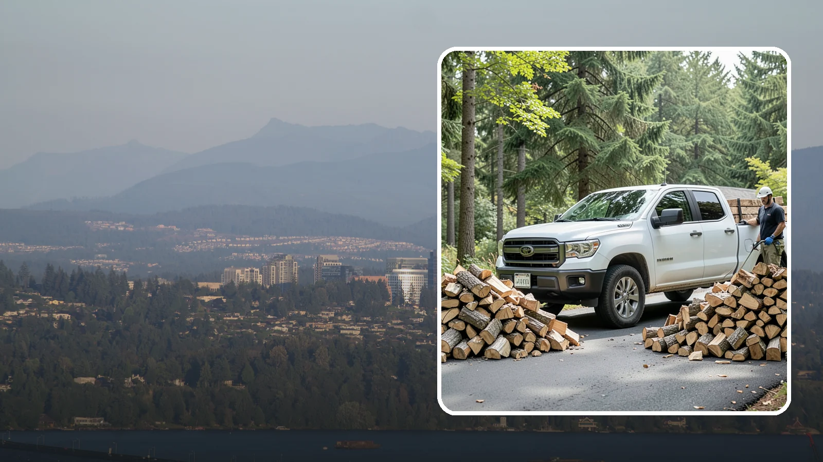 Subscription Firewood Delivery in Medina, King County, WA - Our subscription firewood delivery keeps your supply topped up automatically so you never have to think about running low.
