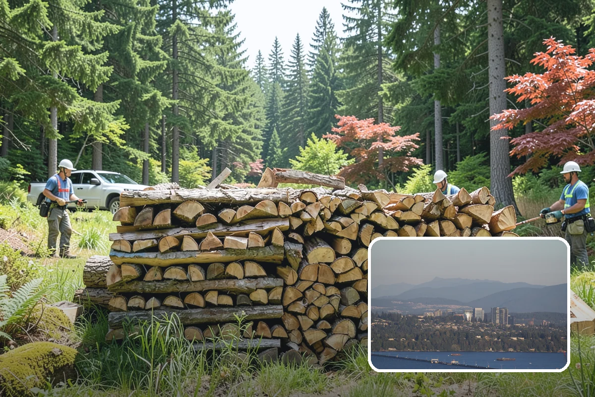 Subscription Firewood Delivery in Medina, King County, WA - Automatic deliveries mean you never run out