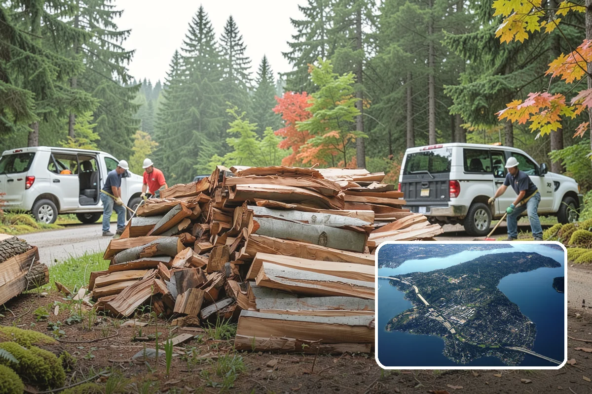 Subscription Firewood Delivery in Mercer Island, King County, WA - Automatic deliveries mean you never run out