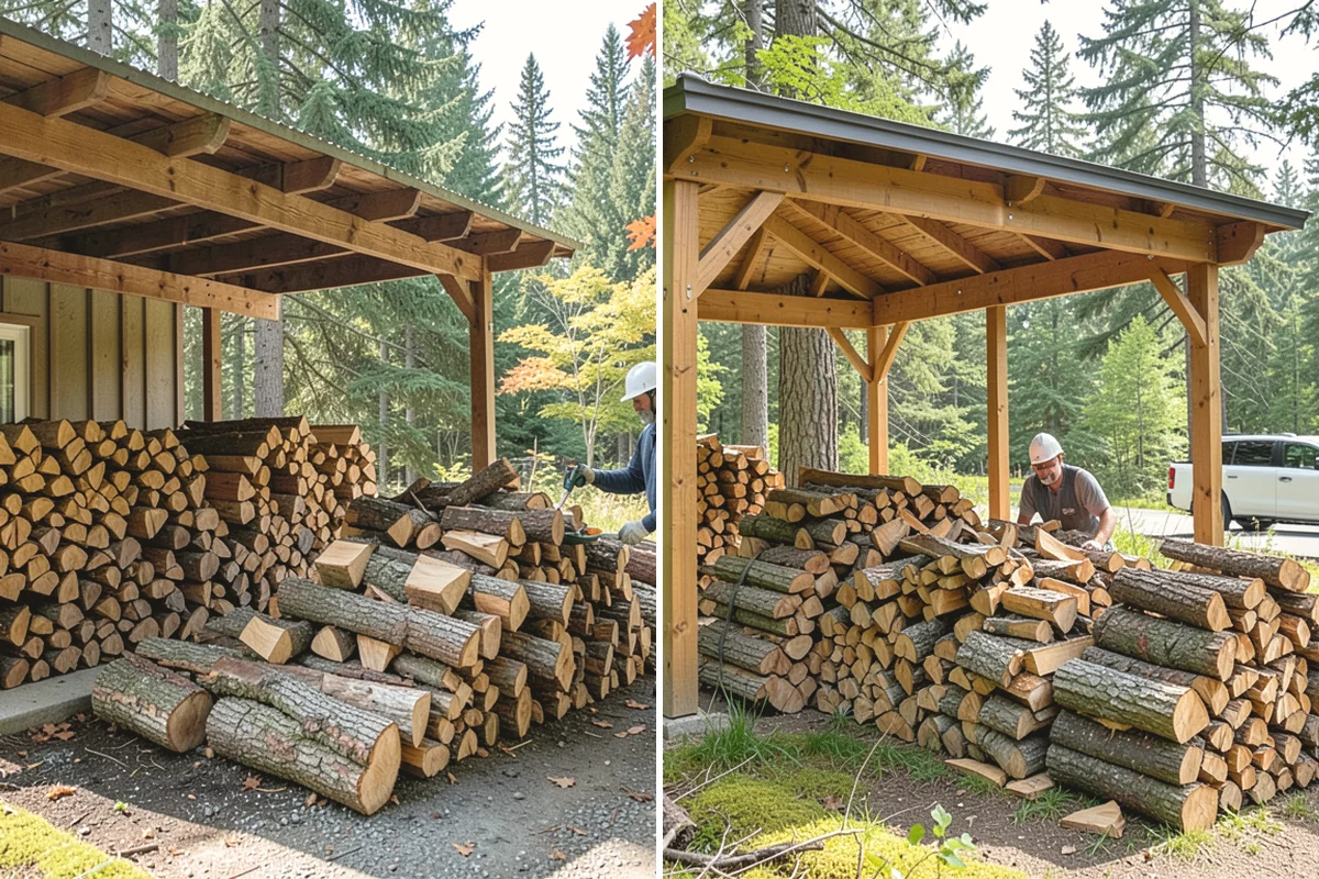 Subscription Firewood Delivery in Mercer Island, King County, WA - Set your preferred quantity and delivery frequency