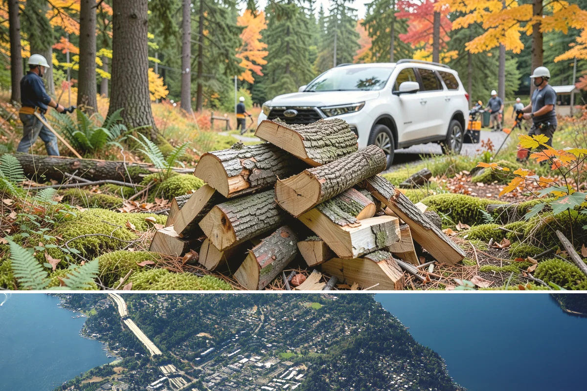 Subscription Firewood Delivery in Mercer Island, King County, WA - Start a subscription before fall so deliveries are established ahead of the heaviest winter burning.