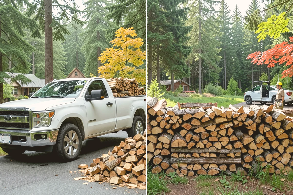 Subscription Firewood Delivery in Milton, King County, WA - Set your preferred quantity and delivery frequency